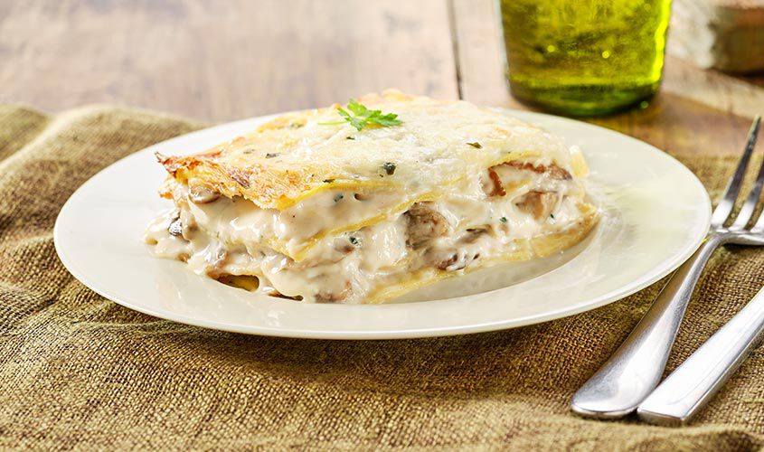 Primi piatti da forno - Lasagna ai funghi